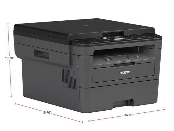 Brother HL-L2390DW Wireless Monochrome Laser Printer - Image 3