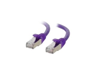 C2G 6FT CAT6 SNAGLESS SHIELDED (STP) NETWORK PATCH CABLE - PURPLE