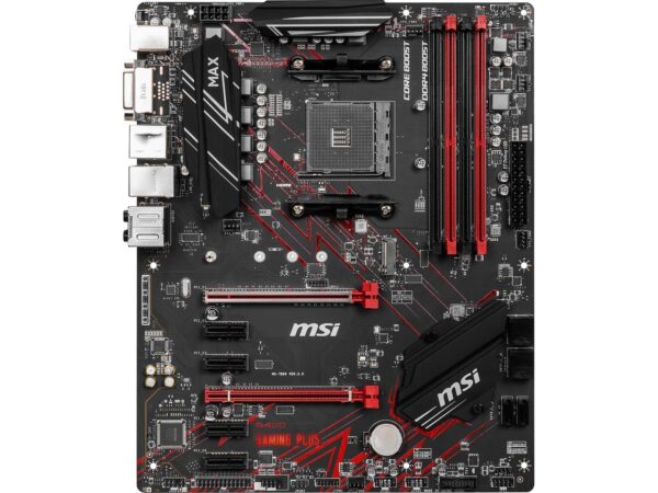 MSI B450 GAMING PLUS MAX AM4 AMD B450 SATA 6Gb/s ATX AMD Motherboard - Image 8