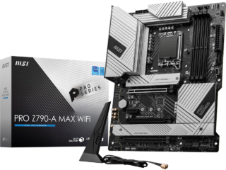MSI PRO Z790-A MAX WIFI LGA 1700(14th,13th,12th Gen) DDR5 ATX Motherboard