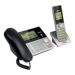 VTech CS6949 DECT 6.0 Standard Phone - Black, Silver - Image 3