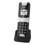 Panasonic Rugged Cordless Phone Handset Accessory Compatible with TGF5x, TGD5x and TGF24x Series Cordless Phone Systems - KX-TGTA61B (Black)