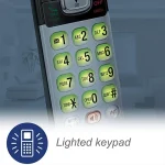 VTech CS6609 Cordless Accessory Handset - Requires a compatible phone system purchased separately (VTech CS6619, CS6629, CS6648, or CS6649),Silver/black - Image 4