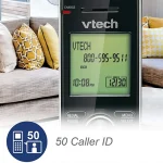VTech CS6609 Cordless Accessory Handset - Requires a compatible phone system purchased separately (VTech CS6619, CS6629, CS6648, or CS6649),Silver/black - Image 3