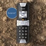 Panasonic Rugged Cordless Phone Handset Accessory Compatible with TGF5x, TGD5x and TGF24x Series Cordless Phone Systems - KX-TGTA61B (Black) - Image 3