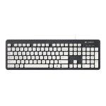 Logitech K310 920-004033 Wired Washable Keyboard - Black/White
