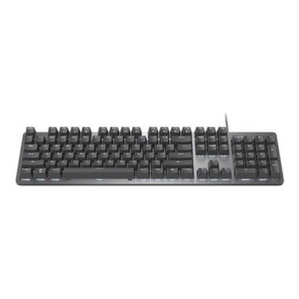 Logitech K845 Mechanical Illuminated Keyboard, Mechanical Switches, Strong Adjustable Tilt Legs, Full Size, Aluminum Top Case, 104 Keys, USB Corded, Windows