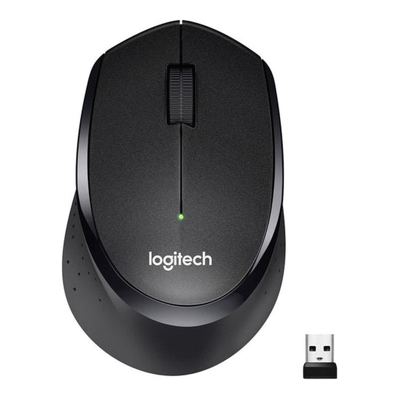 Logitech M330 Silent Plus Wireless Large Mouse (Black) Logitech M330 Silent Plus Wireless Large Mouse (Black)