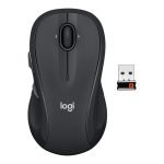 Logitech M510 Wireless Computer Mouse for PC with USB Unifying Receiver - Graphite