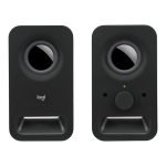 Logitech Multimedia Speakers Z150 with Stereo Sound for Multiple Devices, Black
