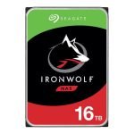 Seagate IronWolf 16TB NAS Hard Drive 7200 RPM 256MB Cache SATA 6.0Gb/s CMR 3.5" Internal HDD for RAID Network Attached Storage ST16000VN001