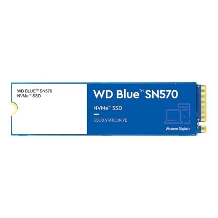 Western Digital 2TB WD Blue SN570 NVMe Internal Solid State Drive SSD - Gen3 x4 PCIe 8Gb/s, M.2 2280, Up to 3,500 MB/s - WDS200T3B0C